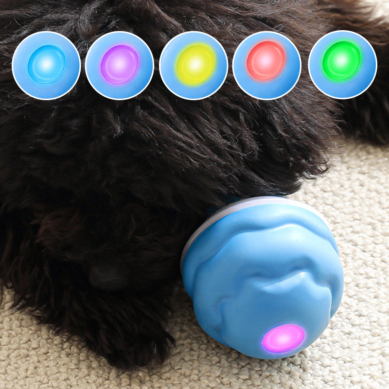 🐾 Hot Sale 50% Korting! Interactieve Elektronische Kalmerende Bal voor Huisdieren – 3 Modus, Automatisch Obstakelvermijding & Tandenzorg! 🐶💡