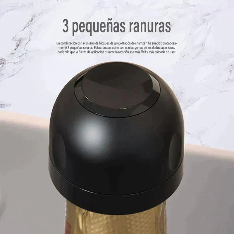 🎄 ‌100% Dicht! Siliconen afdichting voor wijn & champagne‌ 🍷✨  🥂 ‌Het perfecte kerstcadeau – houd je drankjes vers en fris!‌ 🏡💖