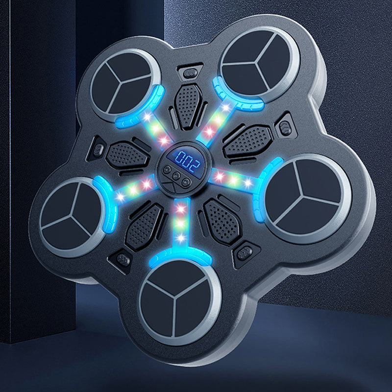 🥊 NU 50% KORTING! 🎵 Bluetooth Muziekboksmachine voor Kinderen – Interactief Fitnessspel, LED-verlichting en Veilig Opblaasbaar Ontwerp 🎯📦