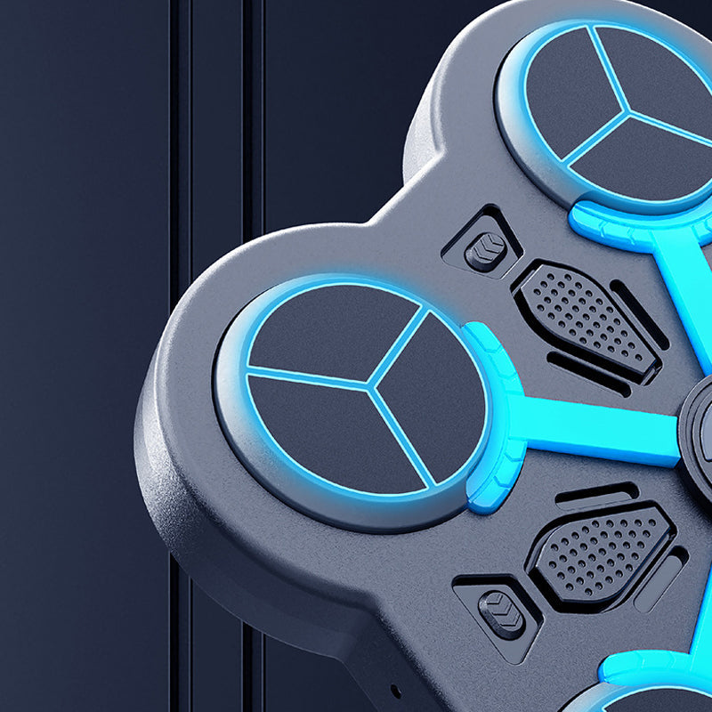 🥊 NU 50% KORTING! 🎵 Bluetooth Muziekboksmachine voor Kinderen – Interactief Fitnessspel, LED-verlichting en Veilig Opblaasbaar Ontwerp 🎯📦