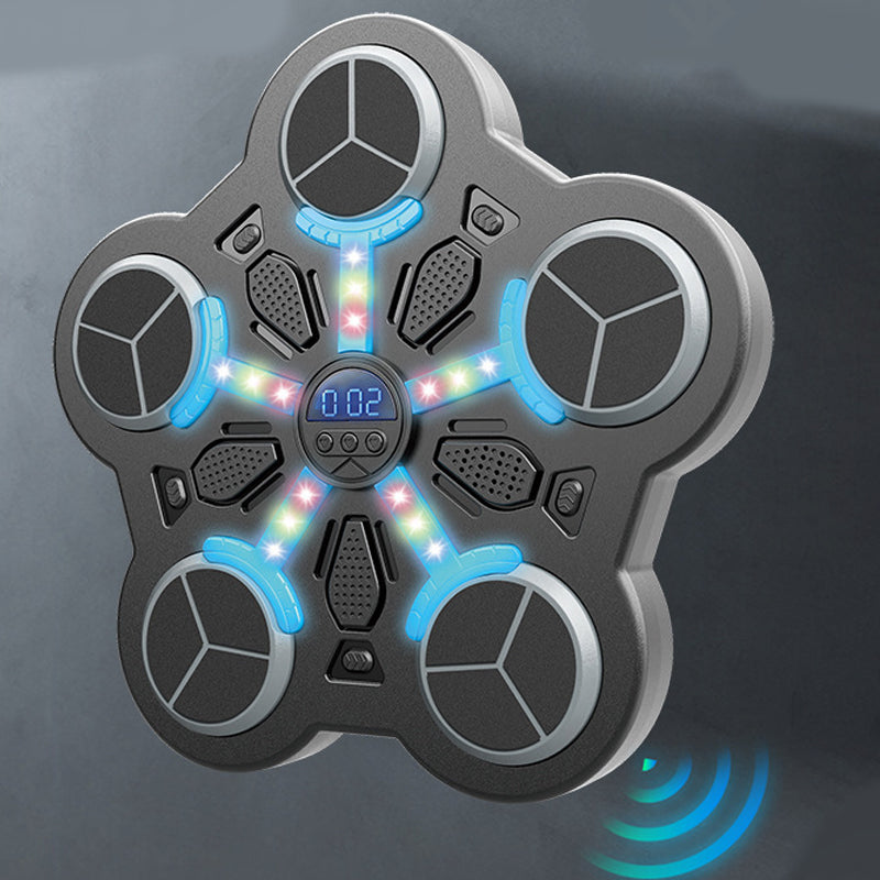 🥊 NU 50% KORTING! 🎵 Bluetooth Muziekboksmachine voor Kinderen – Interactief Fitnessspel, LED-verlichting en Veilig Opblaasbaar Ontwerp 🎯📦