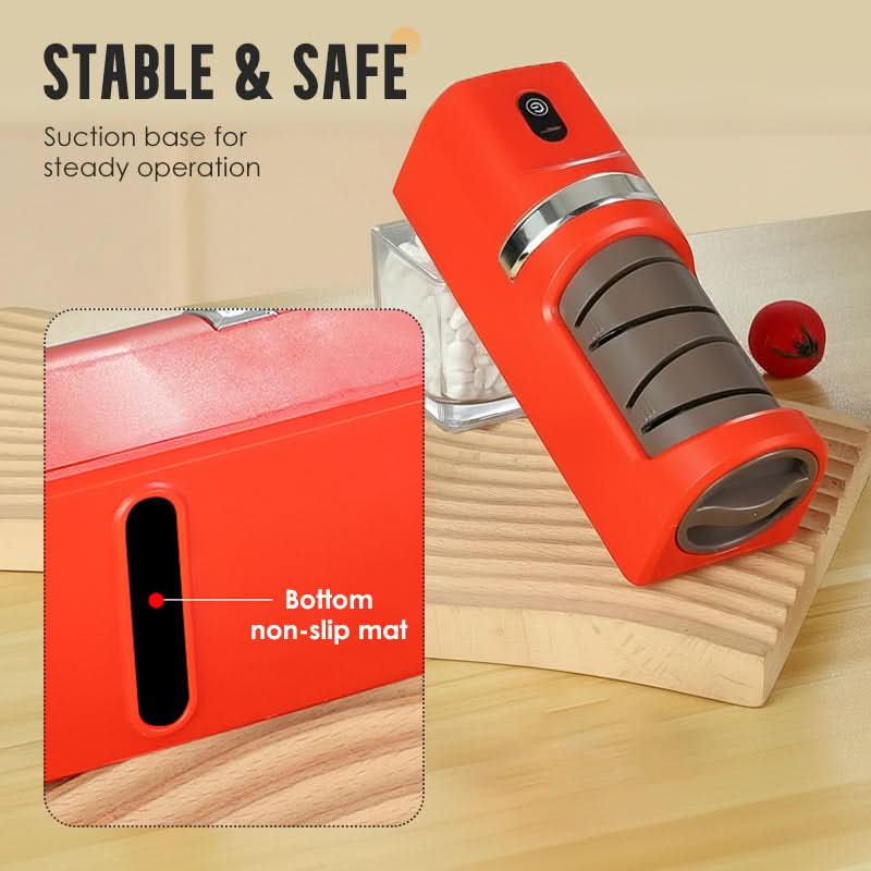 ⏳ ‌Laatste week! 50% Korting op de ultieme messenslijper!‌ 🚨  🔪 ‌Automatische keukenmachine – razendsnel, veilig en superscherp!‌ ✨💎