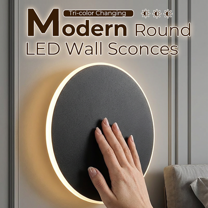 🌞Fris Je Woonkamer Op met 50% Korting!🧰Eclips LED Wandlamp met Touch Control: Moderne Dimbare Sfeerverlichting met 3 Lichtkleuren - Ideaal voor Elke Lenteavontuur!