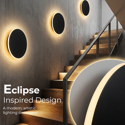 🌞Fris Je Woonkamer Op met 50% Korting!🧰Eclips LED Wandlamp met Touch Control: Moderne Dimbare Sfeerverlichting met 3 Lichtkleuren - Ideaal voor Elke Lenteavontuur!
