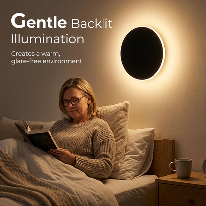 🌞Fris Je Woonkamer Op met 50% Korting!🧰Eclips LED Wandlamp met Touch Control: Moderne Dimbare Sfeerverlichting met 3 Lichtkleuren - Ideaal voor Elke Lenteavontuur!