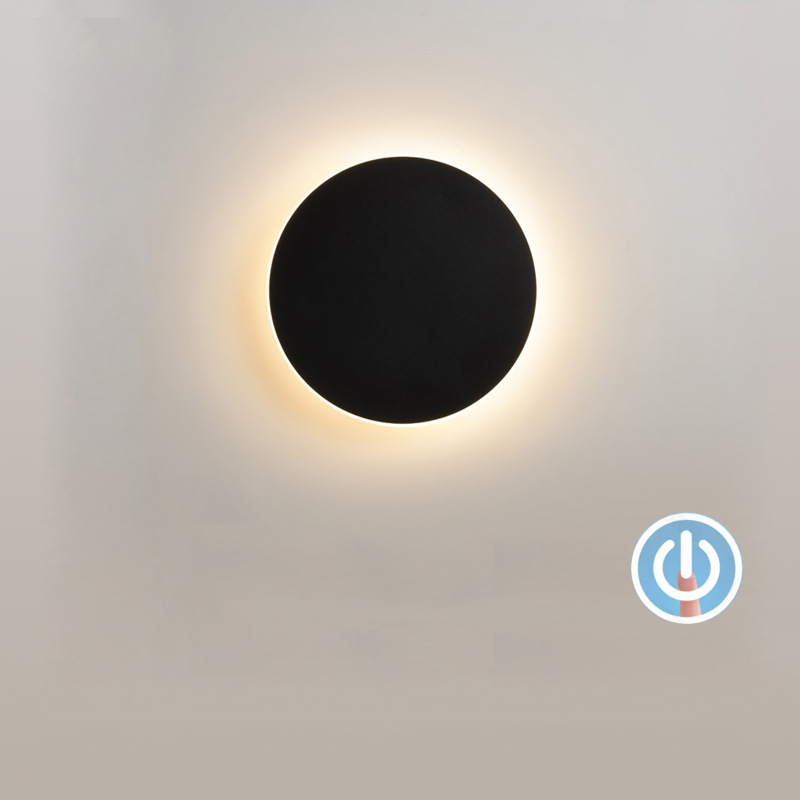 🌞Fris Je Woonkamer Op met 50% Korting!🧰Eclips LED Wandlamp met Touch Control: Moderne Dimbare Sfeerverlichting met 3 Lichtkleuren - Ideaal voor Elke Lenteavontuur!