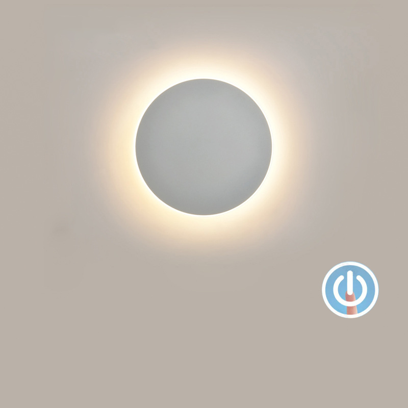 🌞Fris Je Woonkamer Op met 50% Korting!🧰Eclips LED Wandlamp met Touch Control: Moderne Dimbare Sfeerverlichting met 3 Lichtkleuren - Ideaal voor Elke Lenteavontuur!